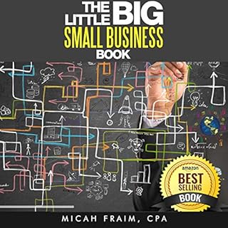 The Little Big Small Business Book Audiolibro Por Micah Fraim arte de portada