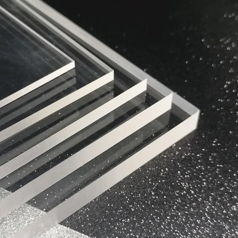 Materia prima industrial de la placa cuadrada del grueso de la hoja plástica transparente 1-50m m(100x200mm,40mm 1pc)