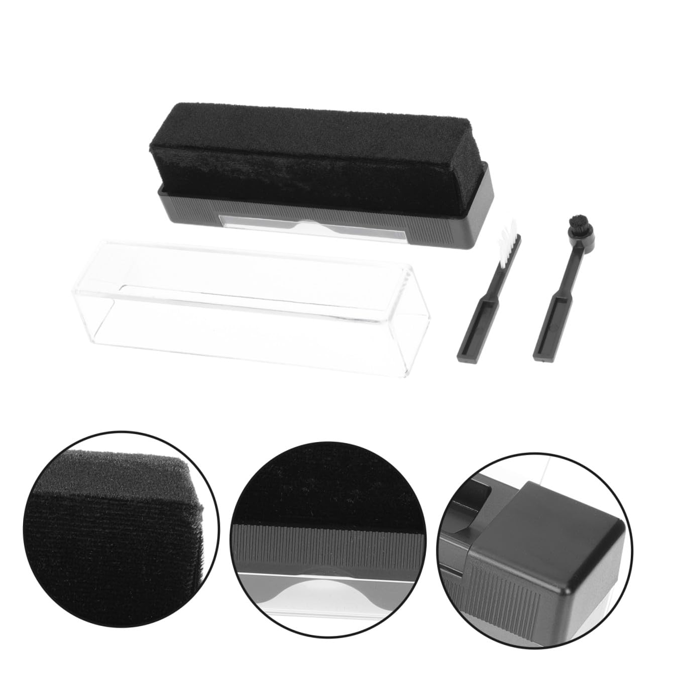 Housoutil 5 Set Di Spazzole Per La Pulizia Dei Dischi in Vinile - Spazzola Antistatica in Fibra Di Vinile E Antipolvere Per Kit Di Pulizia Dei Dischi in Vinile