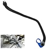 SWQS Engine Coolant Radiator Inlet Hose, Upper Radiator Coolant Reservoir Water Tank Overflow Hose Replacement, Engine Bypass Hoses for 2011-2016 Chevrolet Chevy Cruze, GM, Sonic, 13251447 13408385