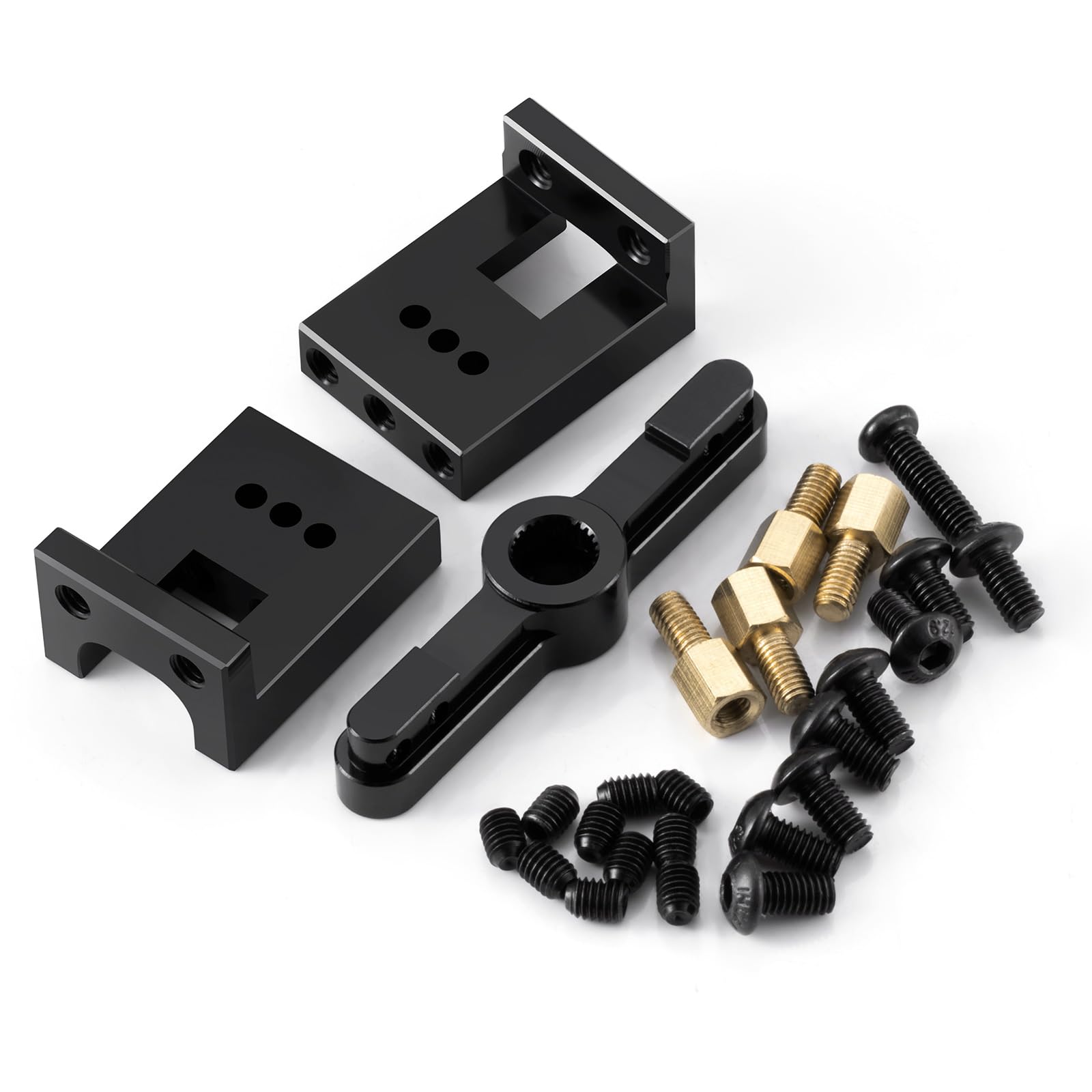 AXspeed 1/14 Aluminum Axle Differential Control Seat Compatible with Tamiya Trailer RC Truck - Image 3
