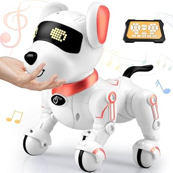 Remote Control Robot Dog, Electric Robotic Pet Toy for Kids 6-12