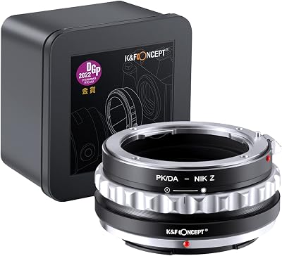 K&F Concept Lens Mount Adapter PKDA-NIK Z Manual Panama | Ubuy