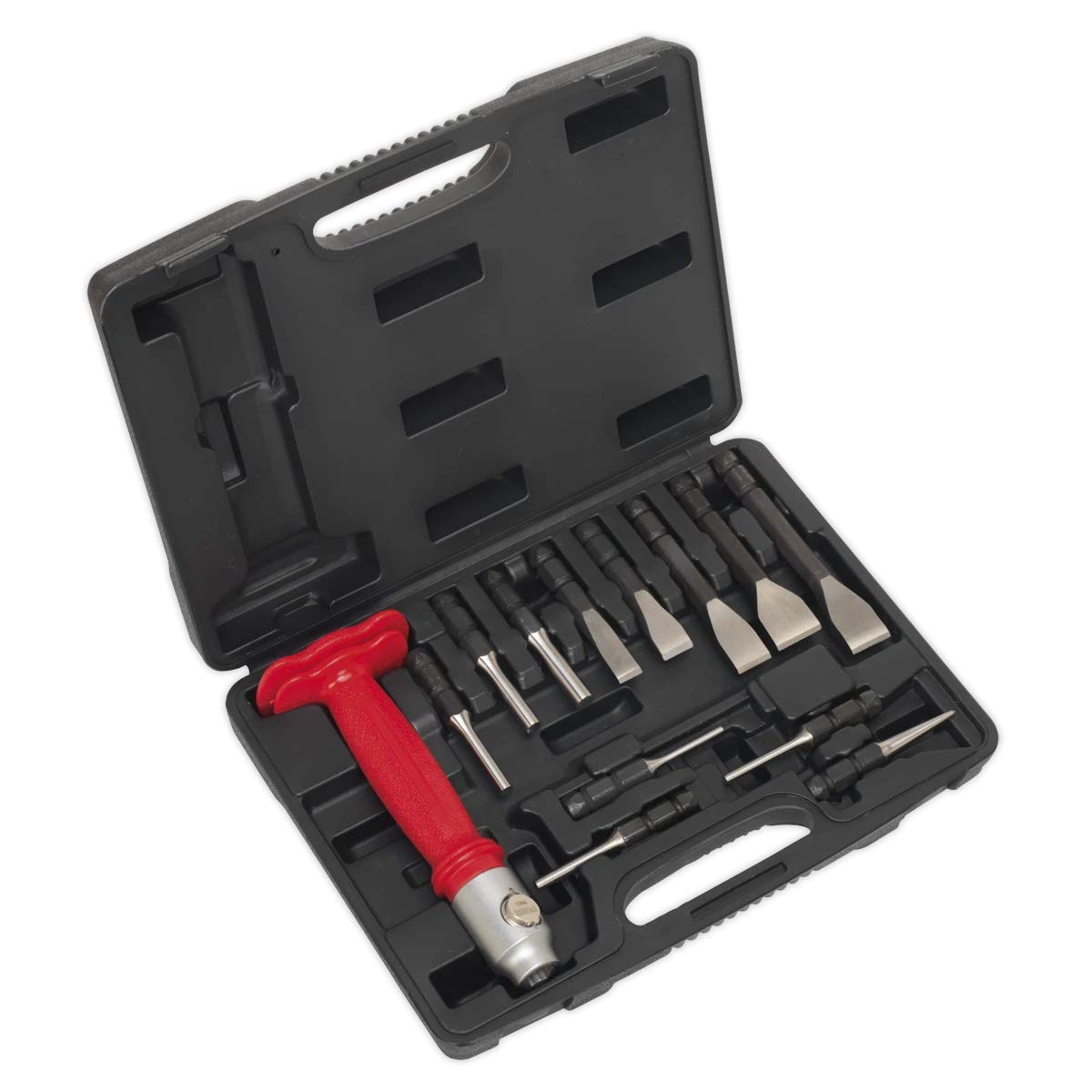 Sealey AK9215 13 Piece Interchangeable Cold Chisel and Punch Set