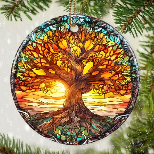 Dodosky Baum des Lebens Weihnachtsschmuck - Andenken für Weihnachtsbaum – Ansicht 1