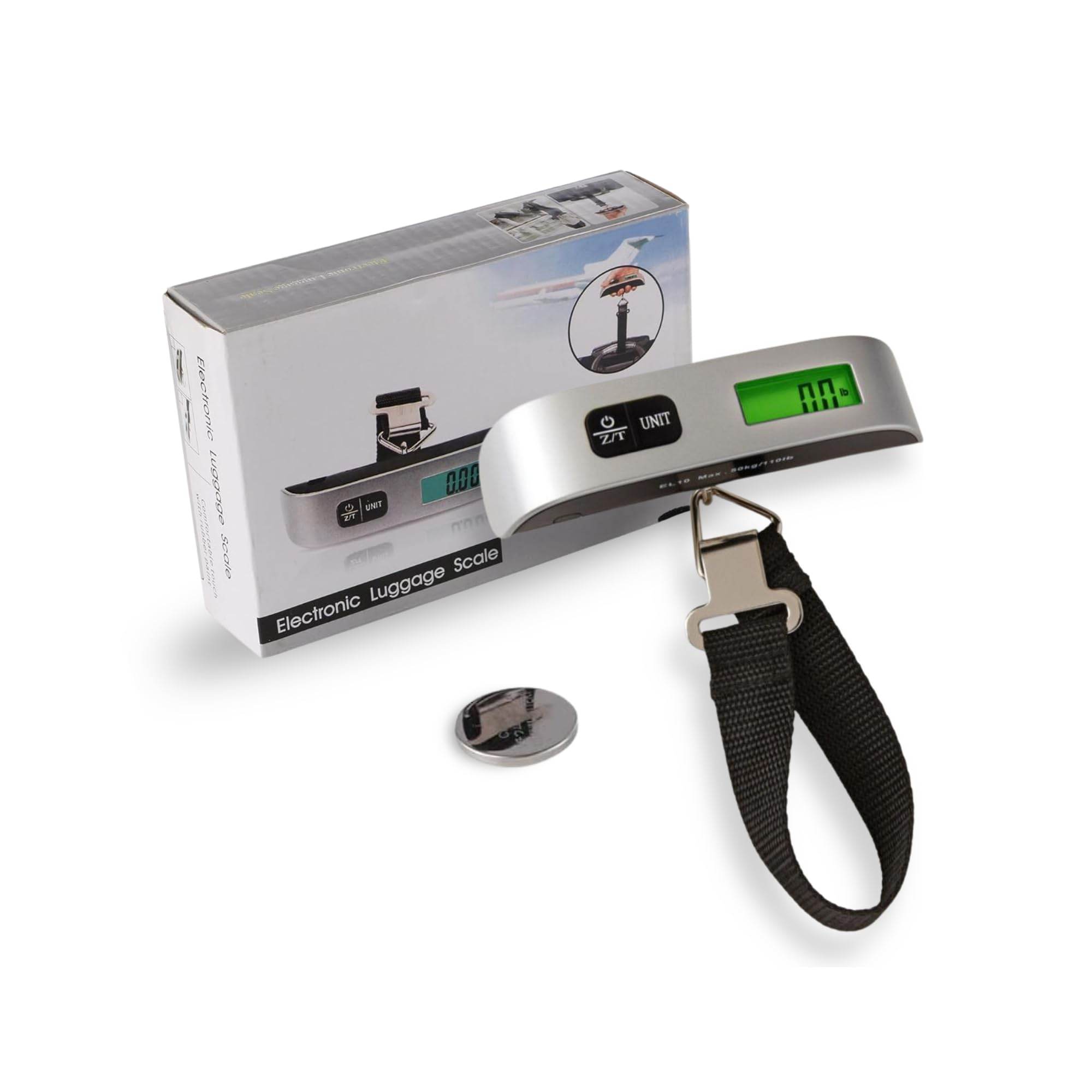 Atom A306 Weight Machine for Luggage & Travel (50Kg) | Luggage Weighing Scale for Flights | Portable Digital Hanging Scale with Tare & Multiple Weighing Modes, 10g Accuracy, LCD Display, Handy Size-image-48