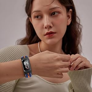 Stretchy Solo Loop Compatible With Fitbit Charge 6 Band