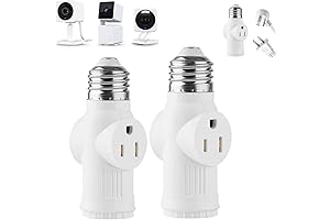 Uogw Wyze Light Bulb Adapter for Wyze Cams