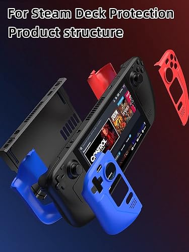 Miniatura 4 de BAILI Funda mejorada para cubierta de vapor, cubierta protectora de grado militar para cubierta de vapor, funda protectora ergonómica con diseño 5