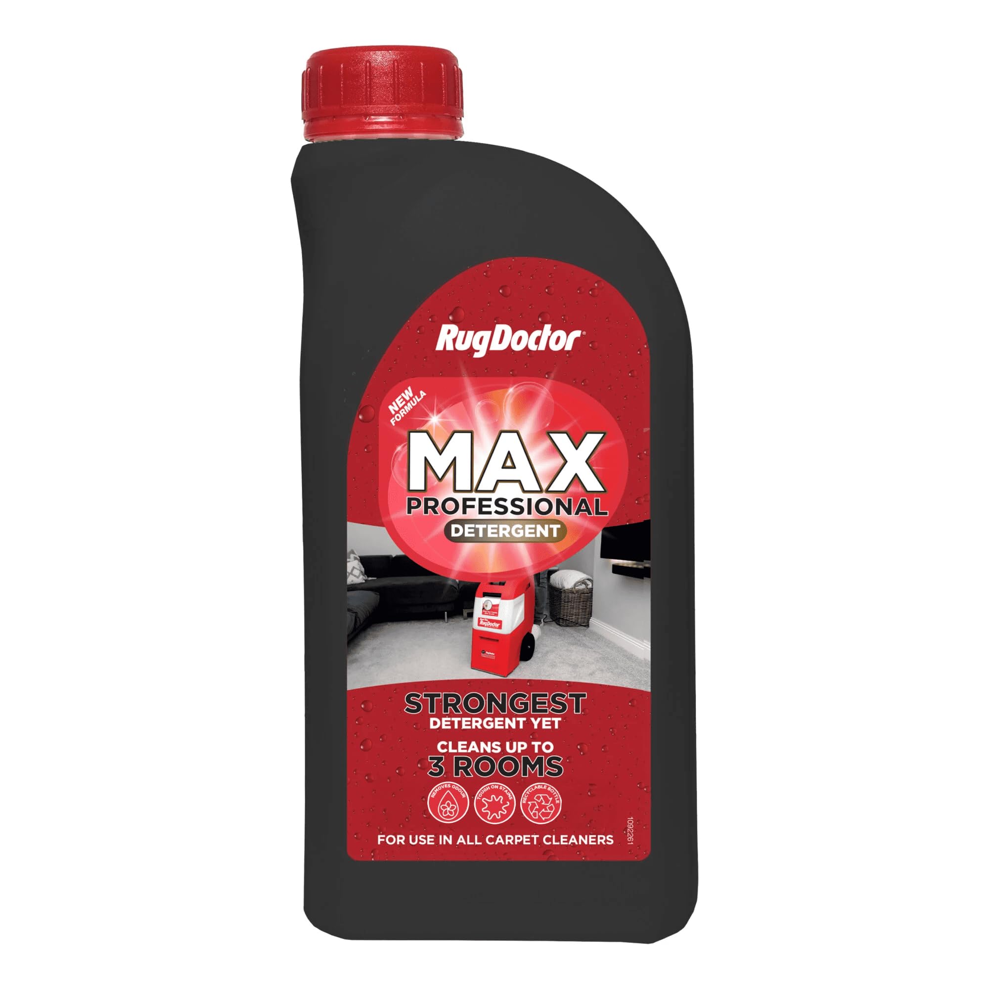 Rug Doctor Max Professional Carpet Cleaner - Black - 1L