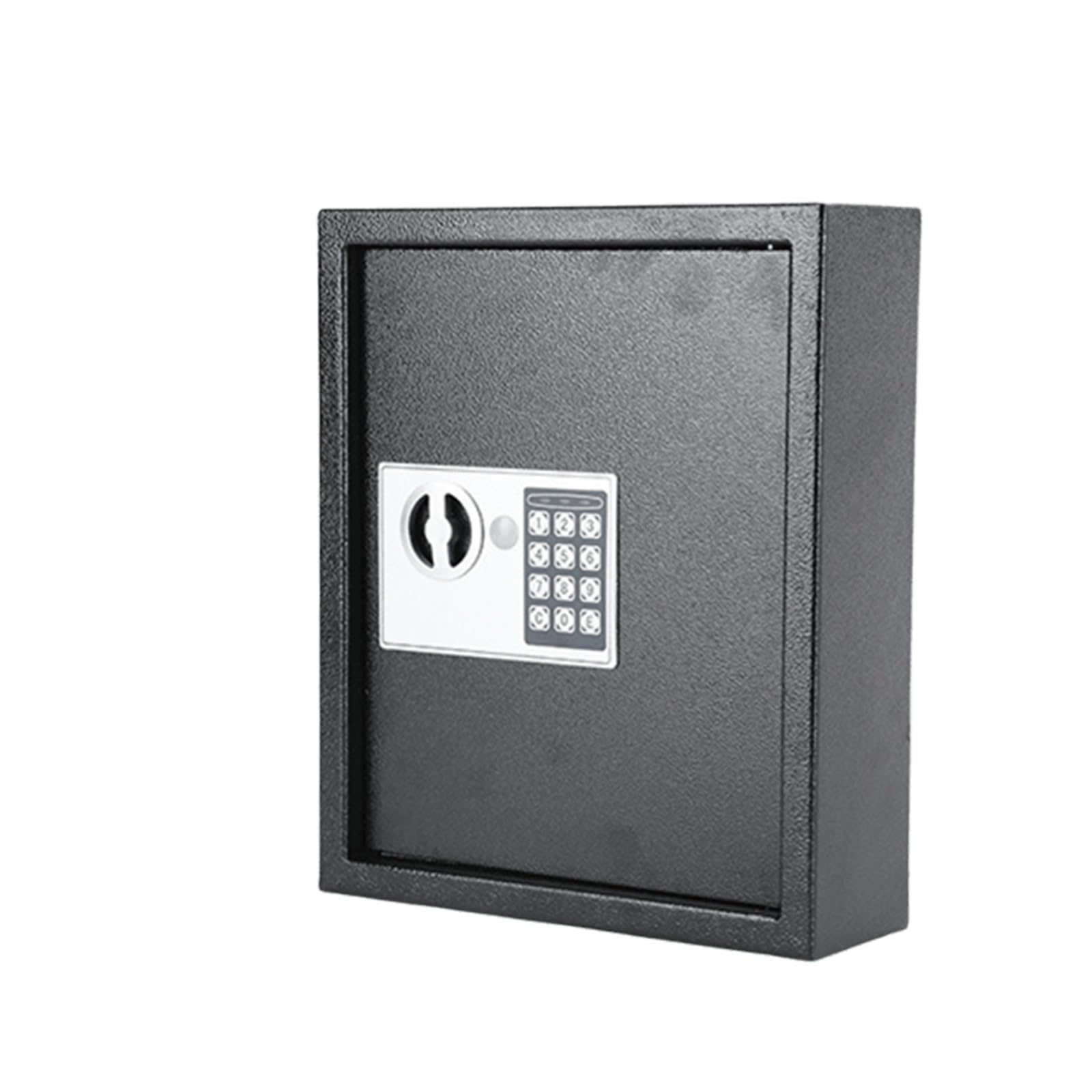 Sejf Mały Biurowy Elektroniczny Sejf Szyfrowy w Całości Wykonany ze Stali z Kluczem Awaryjnym Solidny Rygiel Duża Pojemność Strongbox do Domu, Biura