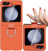 Vista 58 de AICase para Samsung Galaxy Z Flip 7 Funda Transparente con Anillo, [Anti-Amarilleo] Funda Ultradelgada de Ajuste Estrecho de PC Duro Transparente