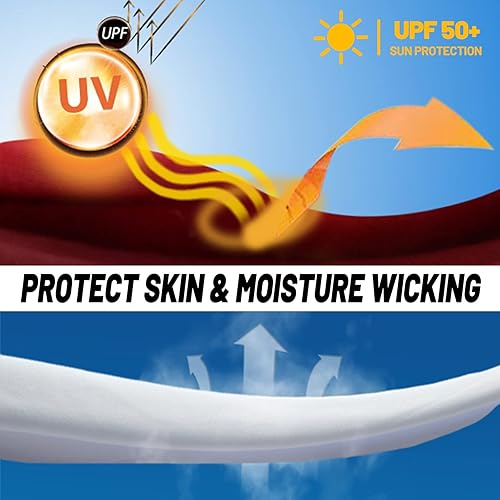 Miniatura 5 de MIER Polo de manga corta para hombre, protección solar, polo de golf, secado rápido