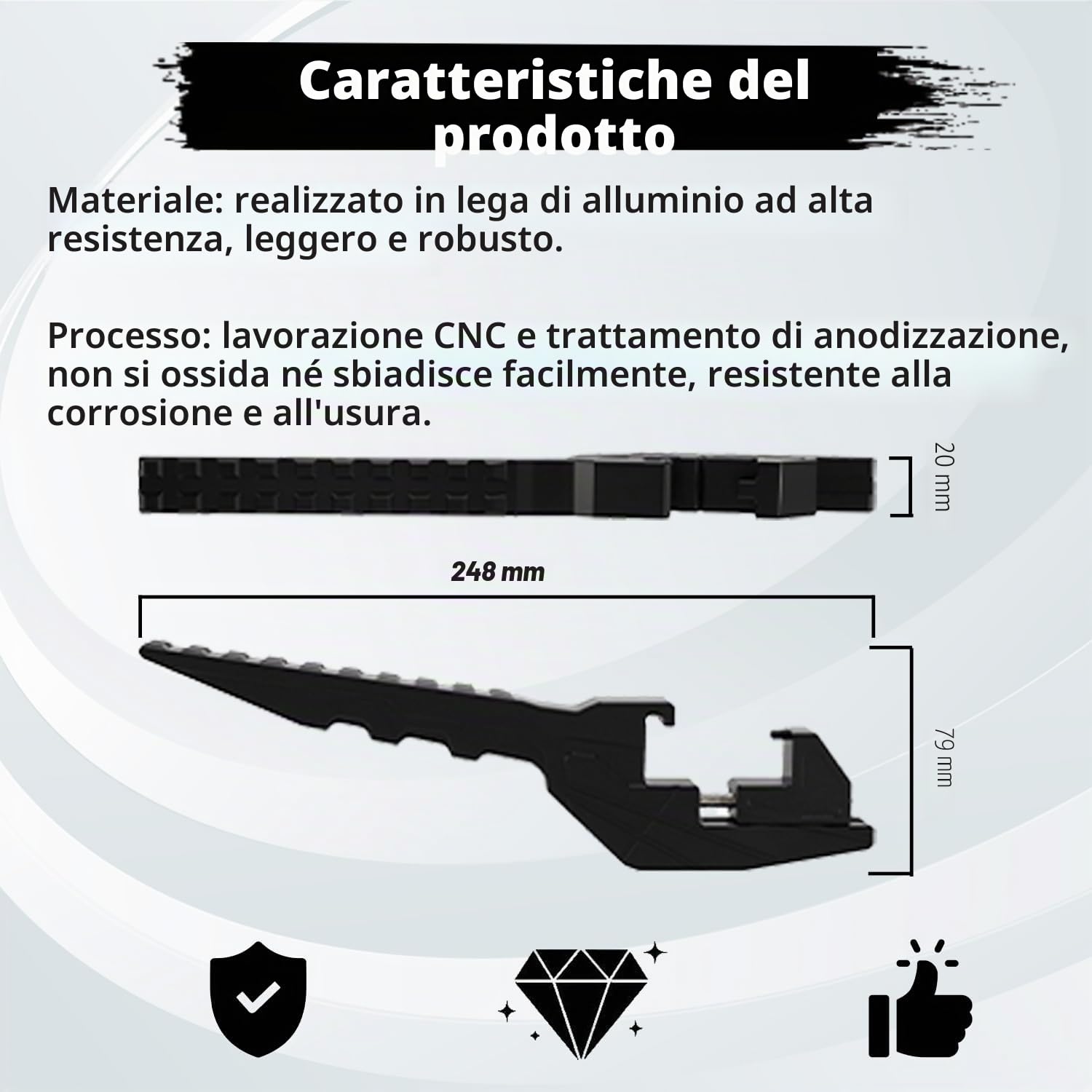 Pedane Passeggero Moto Universali, Estensione Pedane Moto Accessori Motocross per Dirt Bike Pit Bike Surron Light Bee Talaria Sting SX SXF EXC EXCF XC CR CRF YZ YZF
