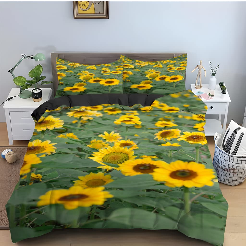 Housse de couette 90x190 enfant verte infroissable contre la transpiration nocturne des ados