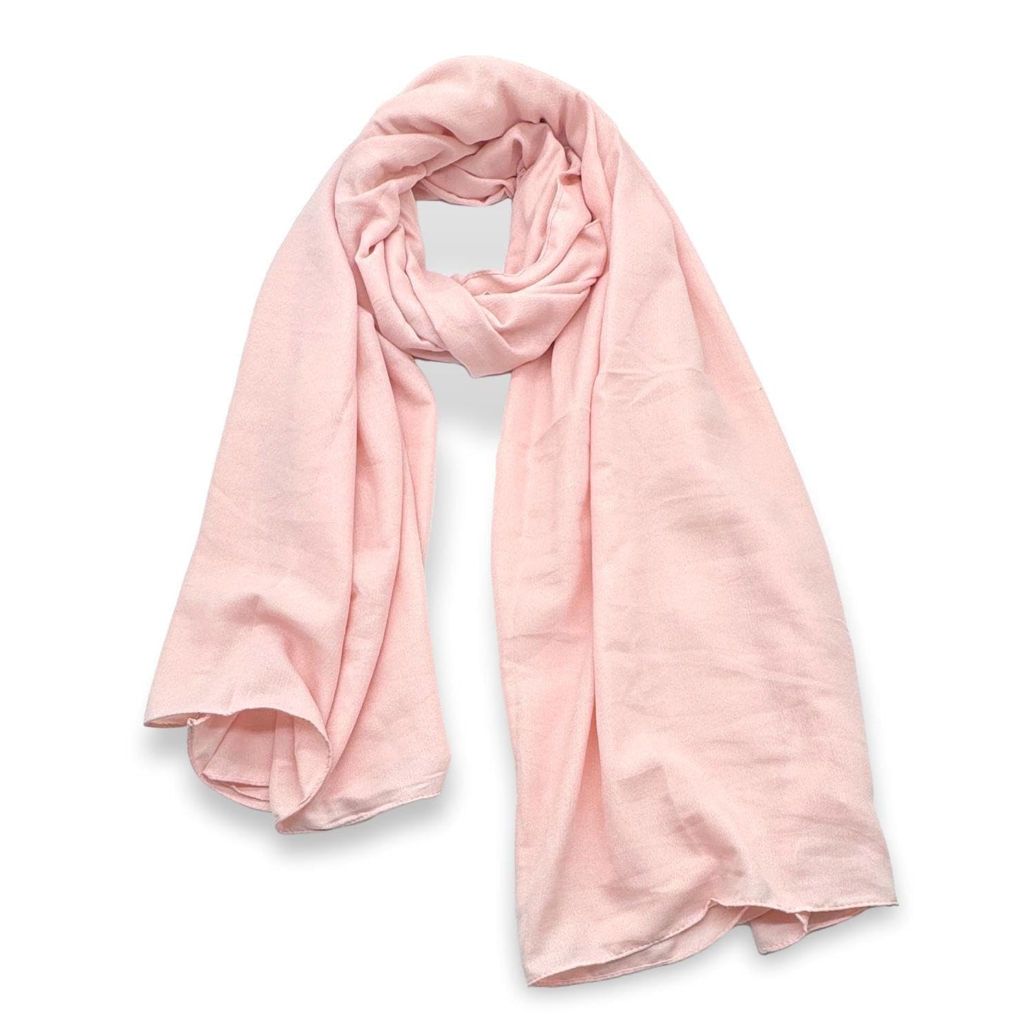Cotton Linen Blend Fashion Scarf, travel scarf，Soft Breathable Fabric, Multiple Colors