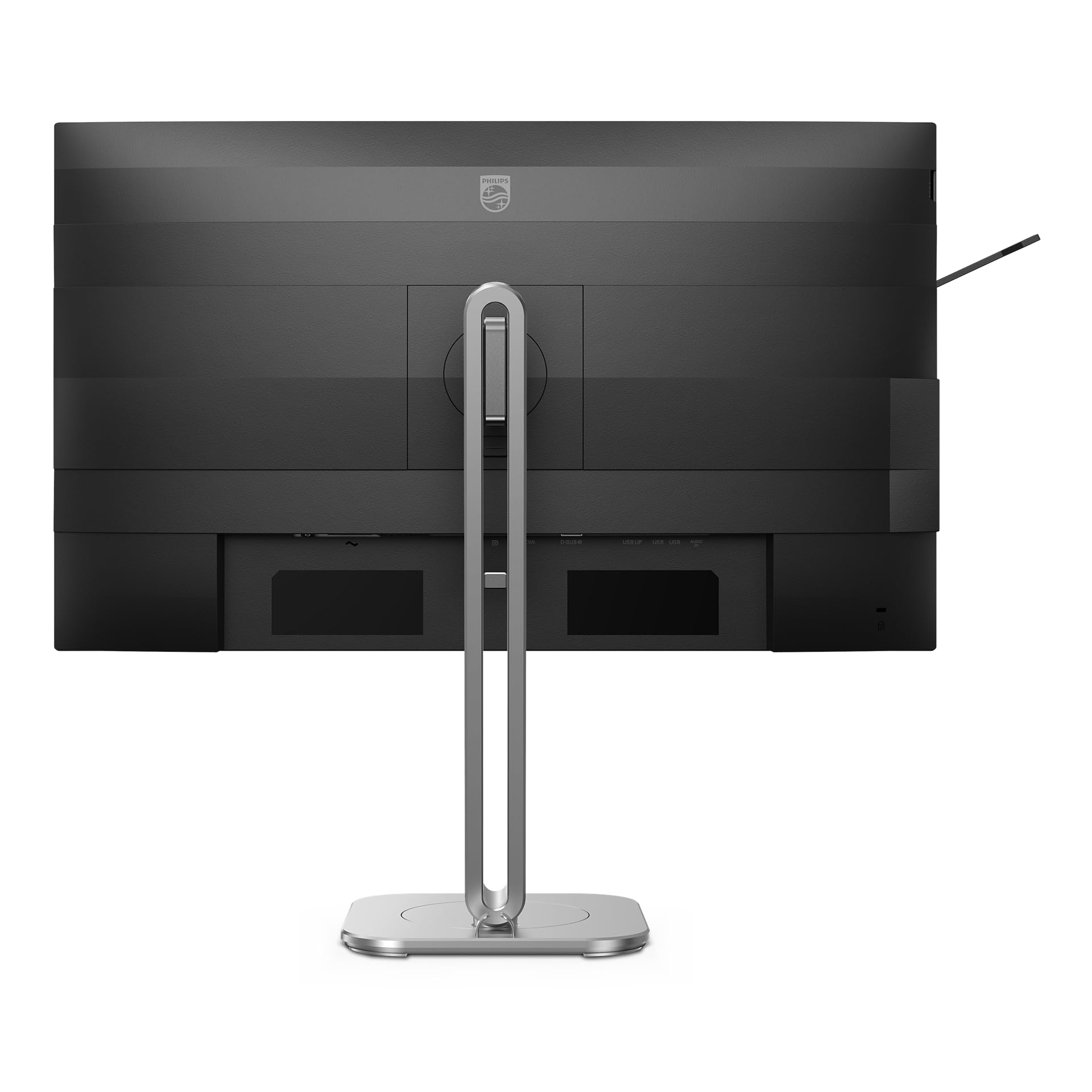 PHILIPS Monitors27B2G5200 Monitor Full HD da 27 pollici, altezza regolabile, altoparlanti, Adaptive Sync (1920x1080, 75 Hz, 1x D-Sub, 1x HDMI 1.4, 1x DisplayPort 1.2, USB Hub) scuro/grigio