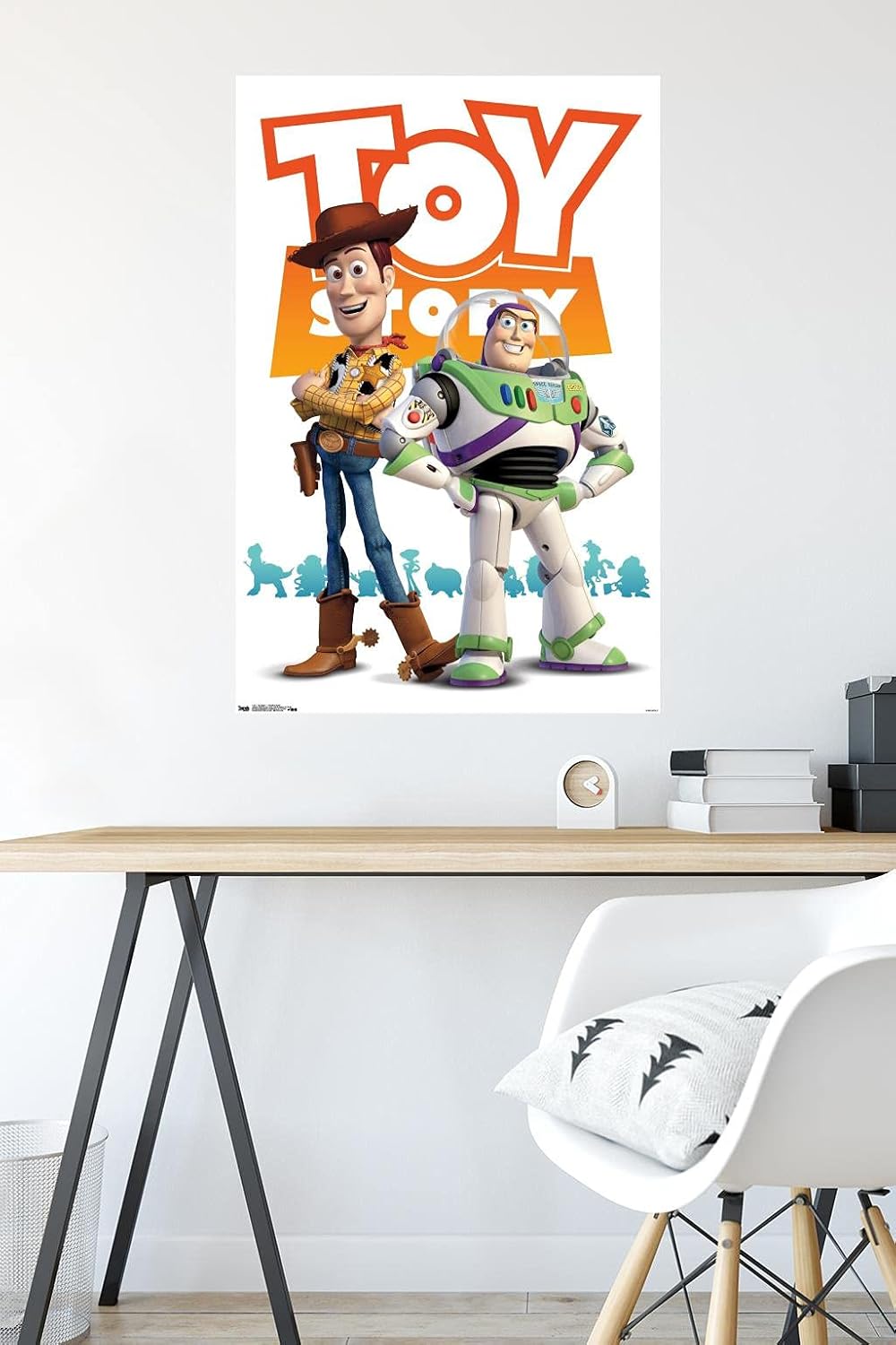 Disney Pixar Toy Story 4 Woody And Buzz Wall Poster Id 20731361 By