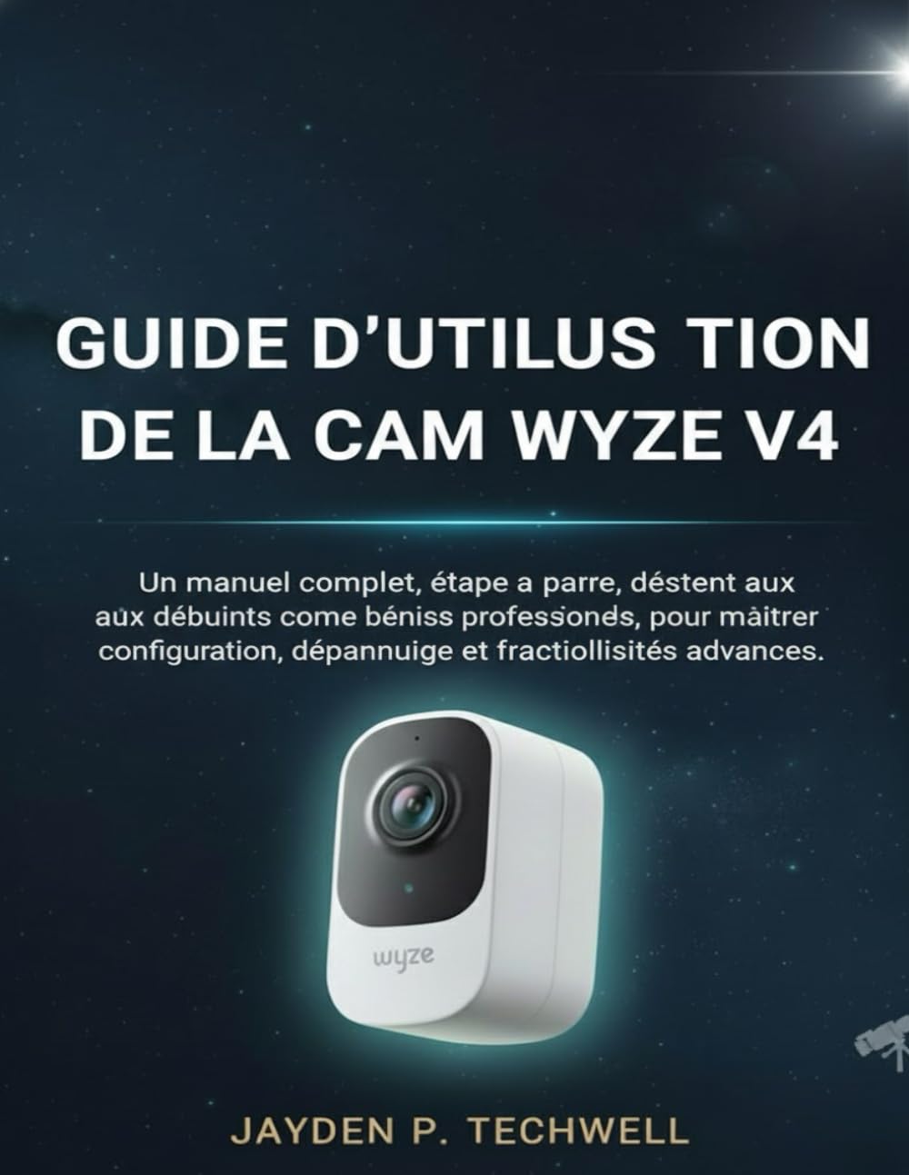 GUIDE D'UTILISATION DE LA CAM WYZE V4: Un manuel complet, étape par étape, destiné aux débutants comme aux professionnels, pour maîtriser la configuration, le dépannage et les fonctionnalités avancées