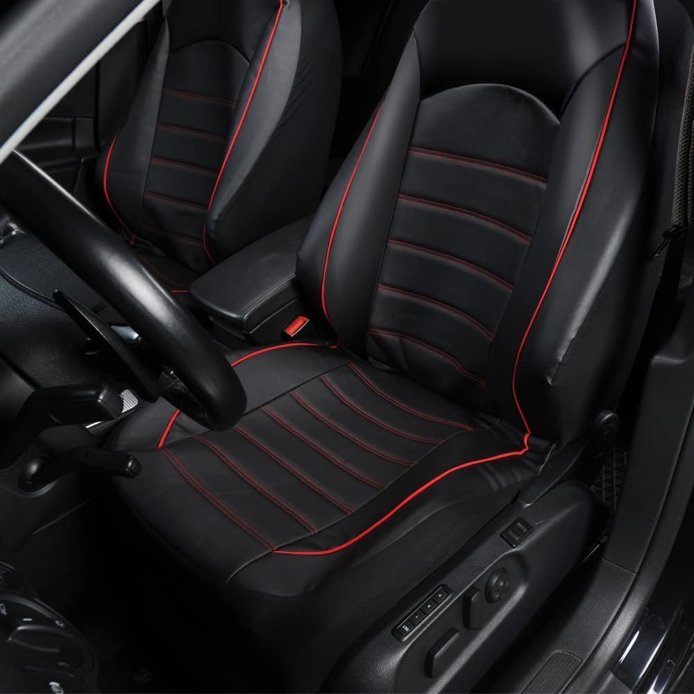 Coprisedili Auto Anteriore per Smart Fortwo/Fortwo 451 453, Set Copri-Sedile Fodere per Anteriori Proteggono Sedili Originali Dell'auto Accessori,A