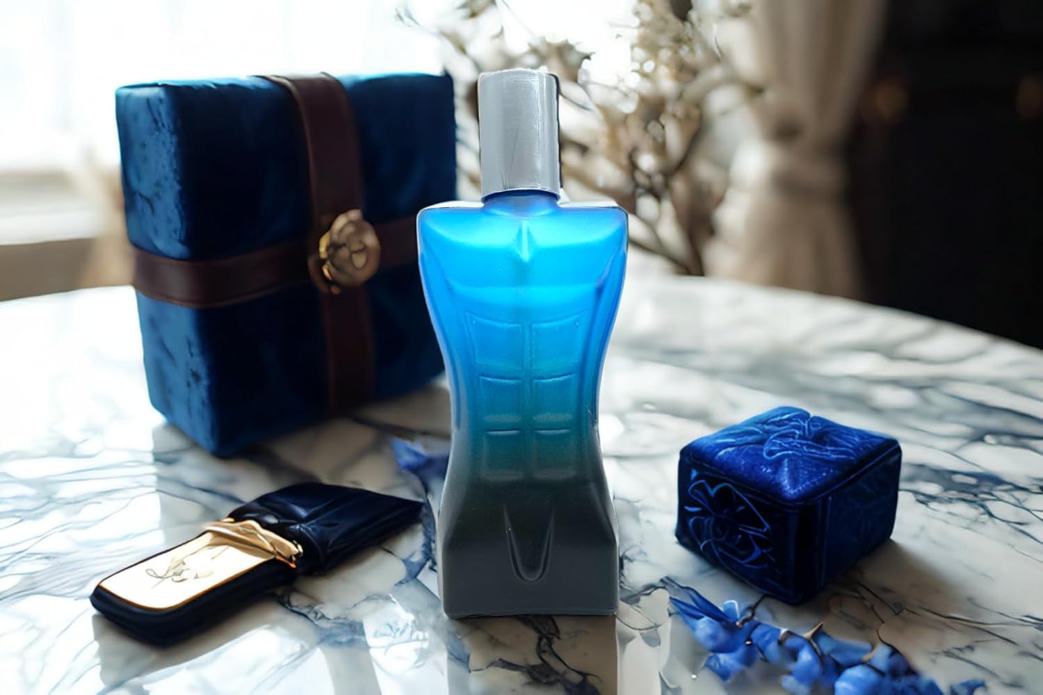 9 O'CLOCK Blue For Men Cologne 3.4 Fl. Oz. Eau de Parfum Spray - Image 5