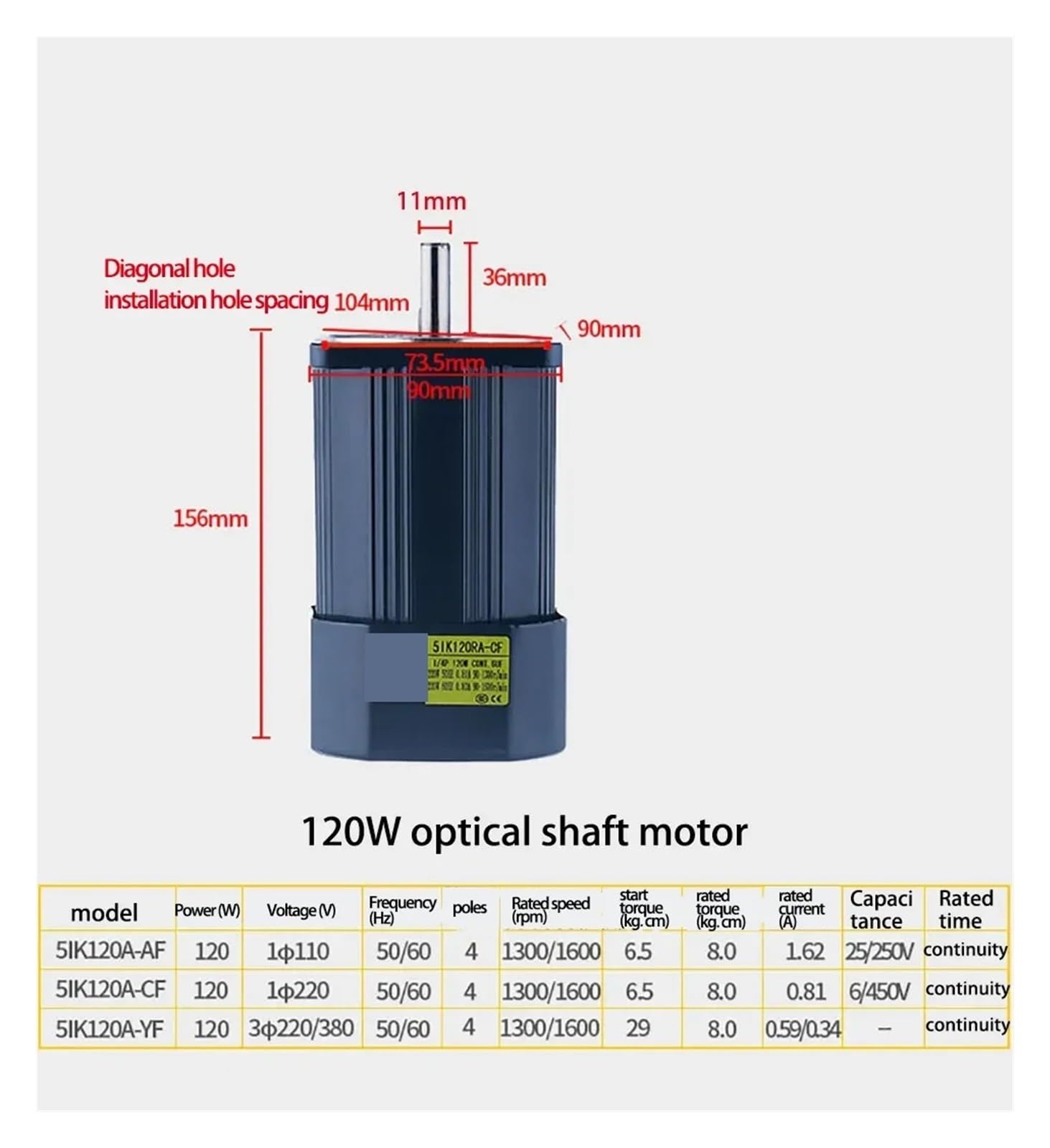 Motor de engranaje helicoidal RV30 220 120W AC con reductor de vcidad, regulador de vcidad, alto par, gran oferta, diámetro de entrada del Motor 11mm,Bajo Ruido(0-270RPM 220V)