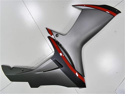 Miniatura 6 de Carenado gris negro apto para Suzuki GSXR 600 750 Inyección ABS Plásticos Aftermarket Carrocería Set 2012 2013 2014 2015 2016 2017 2018 2019 GSX-R