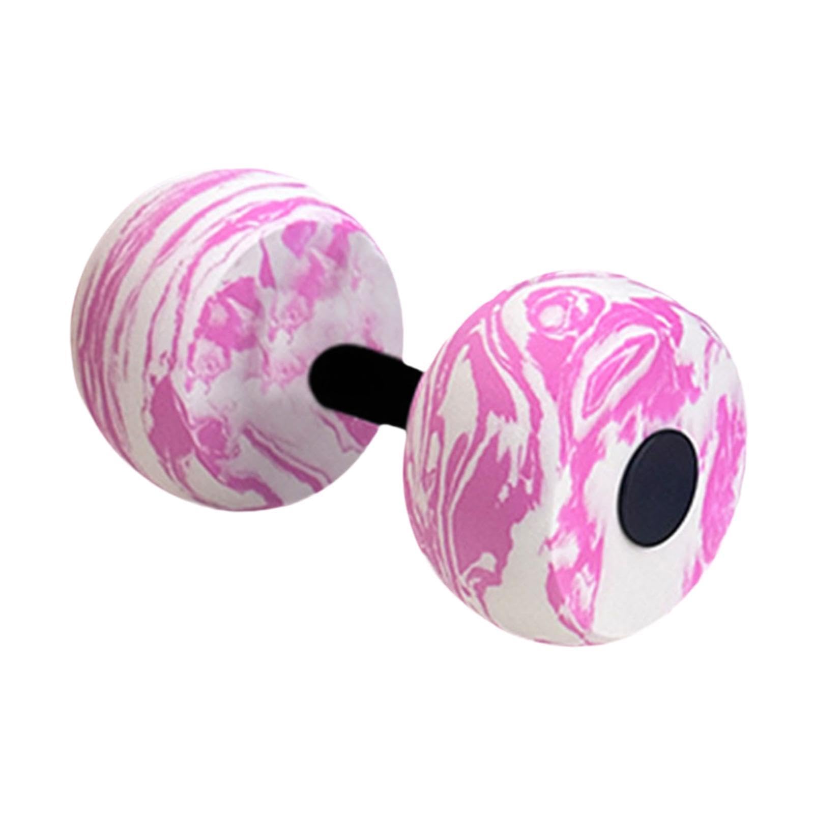 FASHIONMYDAY Aquatic Exercise Dumbbell Adults Pool Fitness Lightweight Eva Water Dumbbell Pink And White | Sporting Goods | Fitness Running & Yoga | Fitness Equipment & Gear-image-9