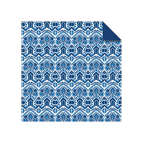 Origami Paper 200 Sheets Blue and White Patterns 6