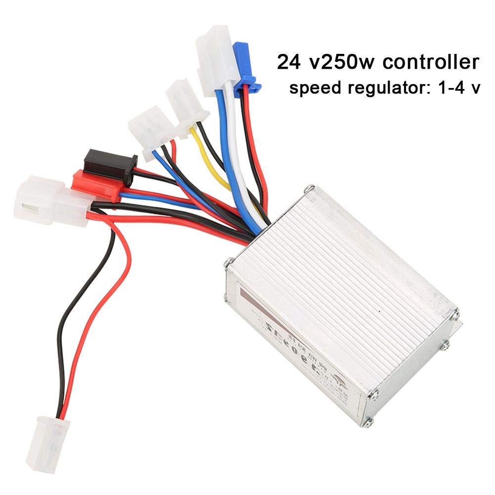 36V/48V 500W Vélo électrique Brossé Contrôleur De Vitesse Poignee Daccelerateur Ensemble Pour Velo Electrique Scooter E Bike Moteur