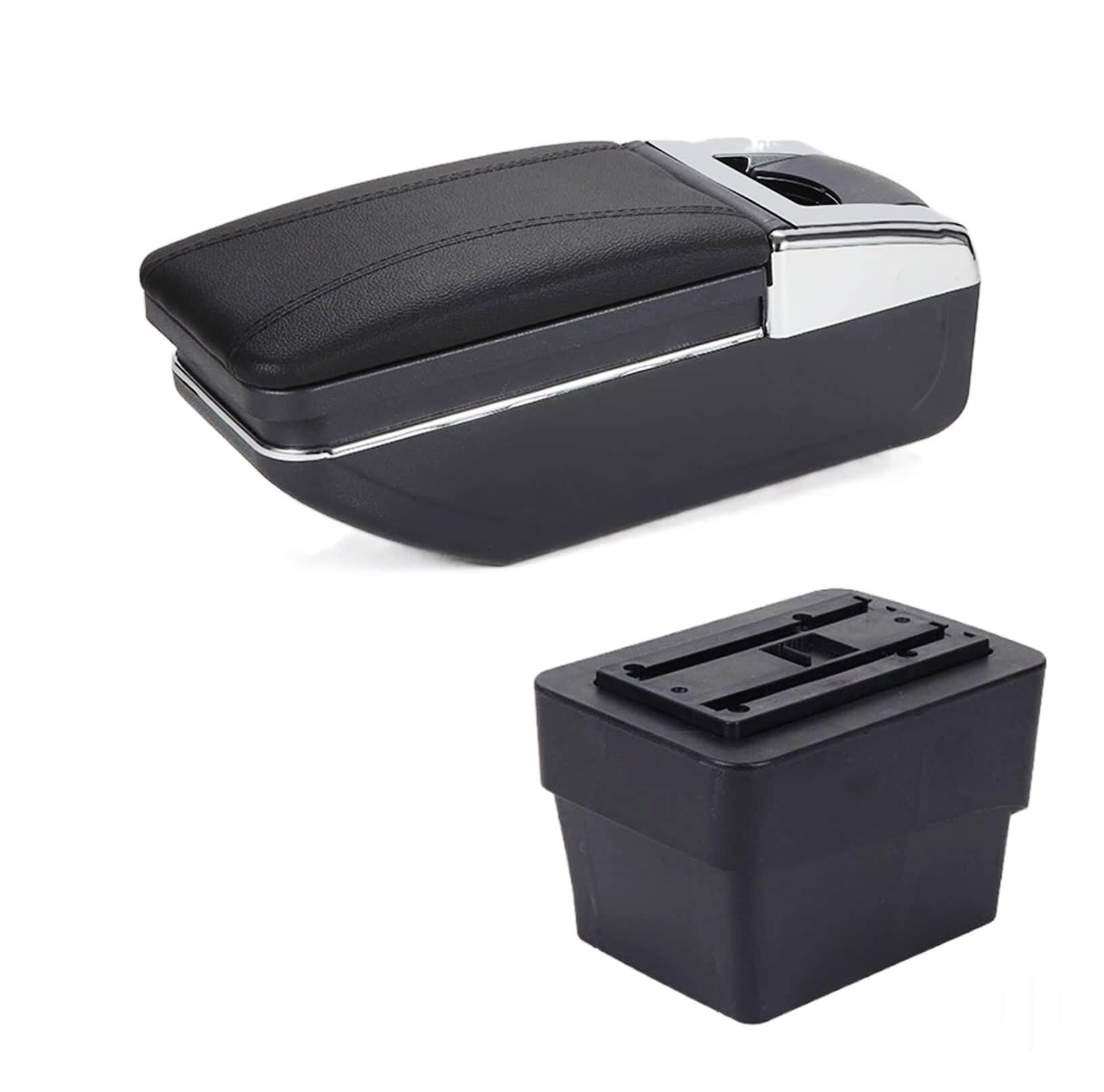 NVCPHGEDEK Car Armrest Storage Box For Skoda For Octavia Mk3 A7 2014-2017 Center Armrest Storage For Box