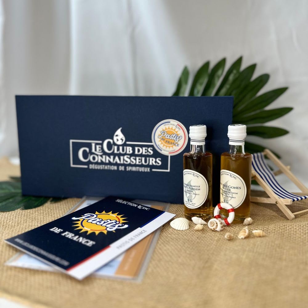 Coffret Dégustation Pastis de France 6 x 40 ml - En Solo Ou En Duo
