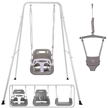 Amazon.com: Taleco Gear 2 in 1 Toddler Swing ＆ Jumper