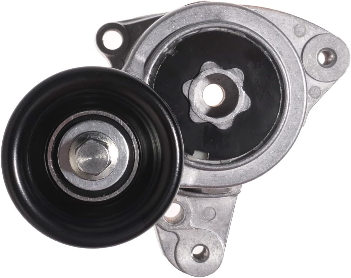 TUCAREST 38278 (For 2.0L/2.3L/2.4L) Drive Belt Tensioner Pulley Assembly Fit For 13-15 Ac-ura ILX, 07-12 RDX, 04-08 TSX /03-07 Ho-nda Accord, 02-14 CR-V, 06-15 Civic, 03-11 Element [# 31170PNA003]