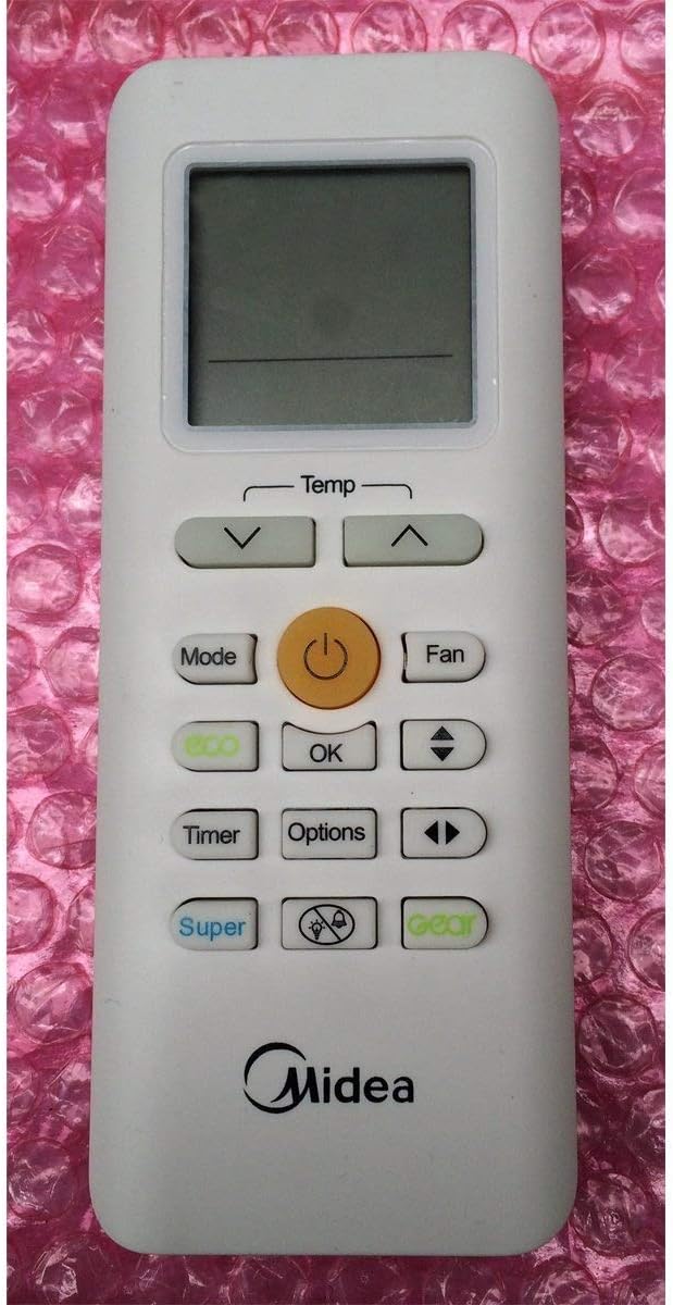 Generic Replacement Air Conditioner Remote Control for Midea RG70E/BGEF