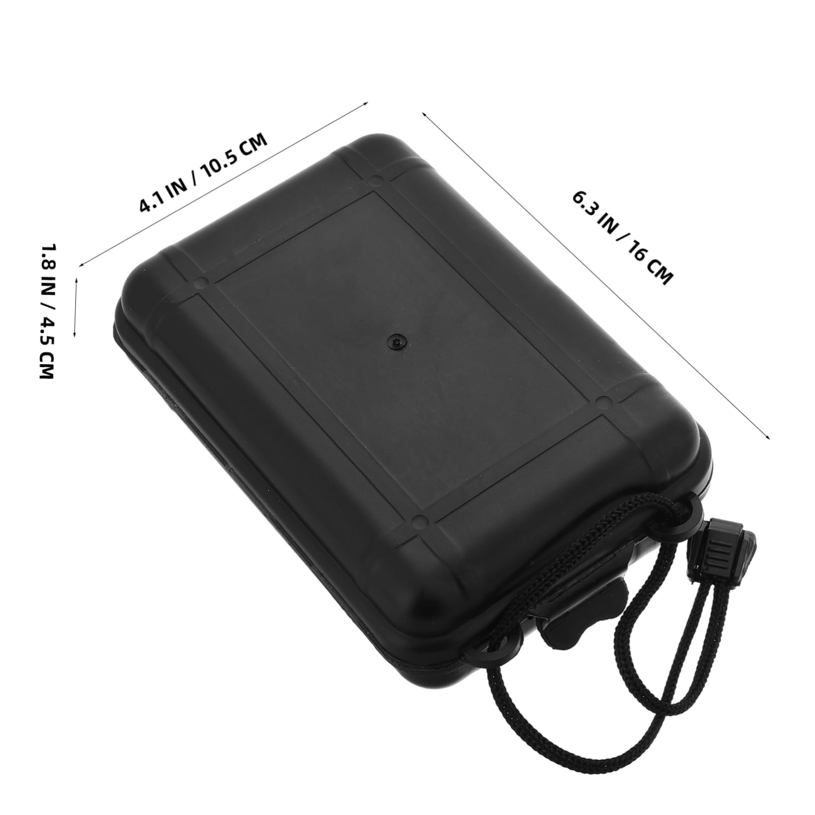 FOYTOKI Arrowheads Organizer Portable Arrow Storage Box Plastic Lid Compact for Outdoor Hunt