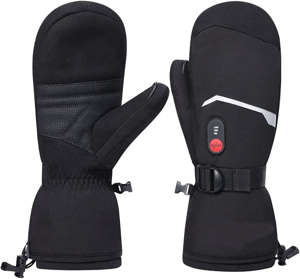 Gants chauffants électriques hiver chauffe-mains froids gants thermiques batterie 2200mAh