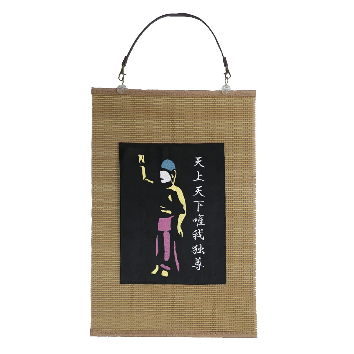 Amazon.co.jp: [様様三昧] 刺繍 壁掛け 釈迦誕生仏 D ブッダ 天上天下 