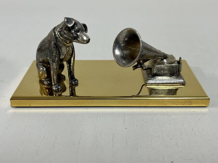ビクターニッパー　シルバー Victor犬 蓄音機 セット ビクターニッパー シルバー Victor犬 蓄音機 セット - メルカリ
