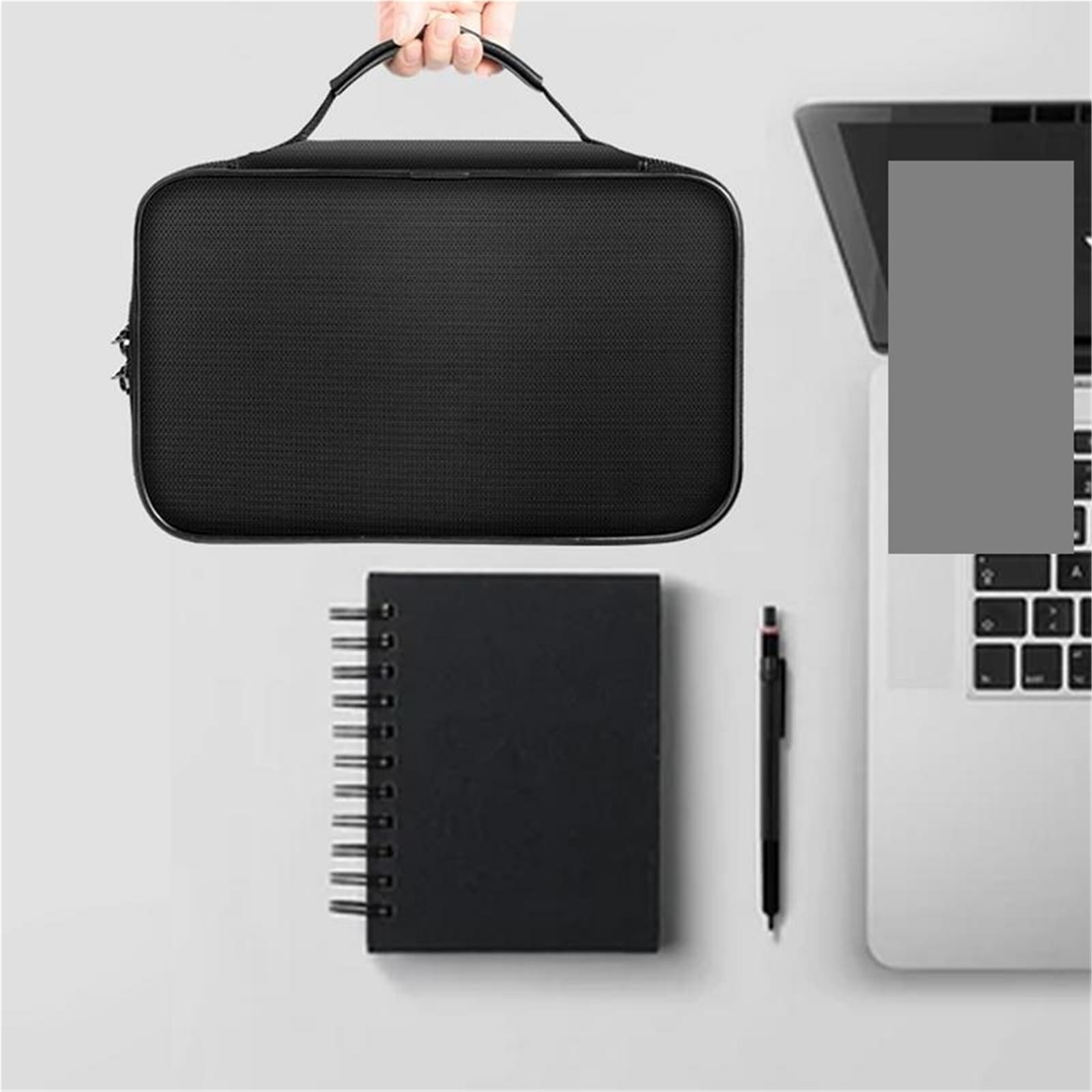 Bolsa de almacenamiento documentos con cerradura, impermeable, 3 capas, certificado, pasaporte, maletín, organizador Para Documentos