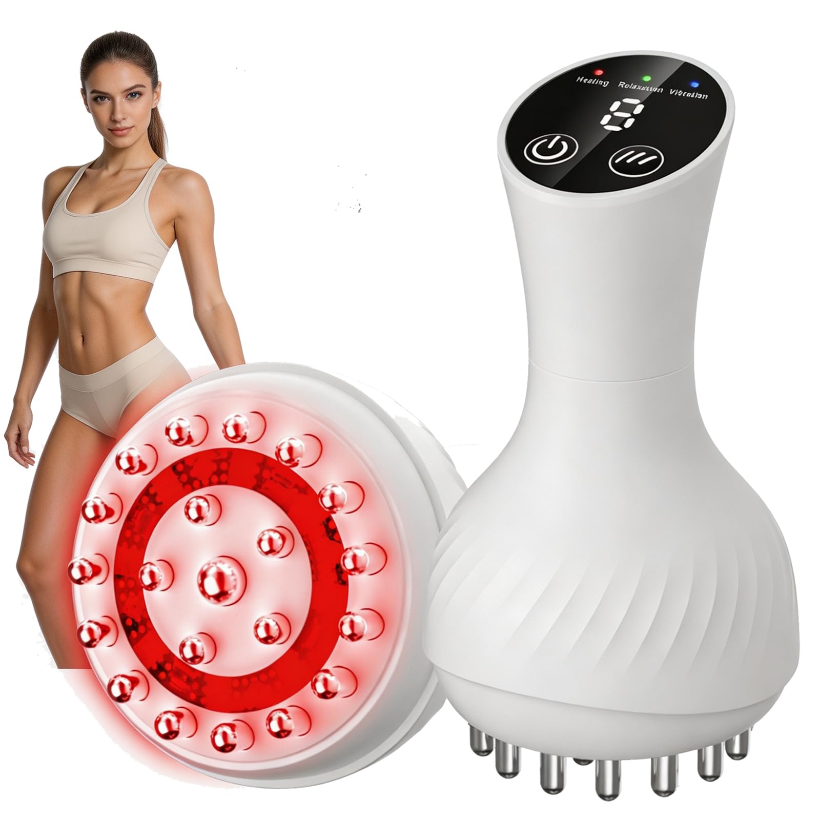 50% OFF HarrFlow Lymphatic Drainage Massager & Anti Cellulite Massage Tool