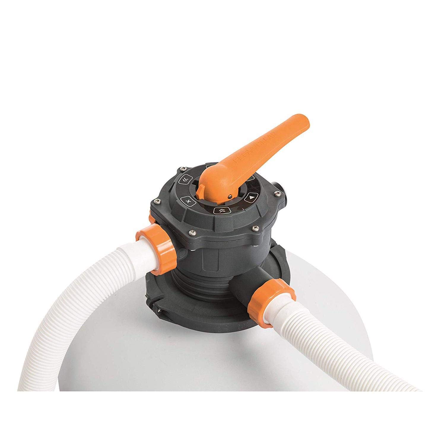 Bestway Flowclear™ - Filtro de arena con temporizador, 11,355 l/h, plástico, color gris