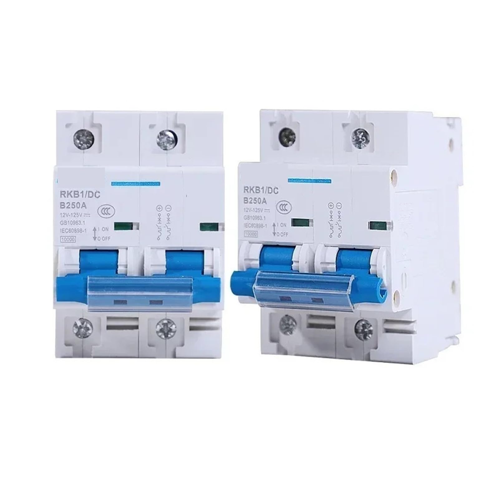 DC 2p Circuit Breaker 12-125V 1P Miniature Automatic Protector Electric Vehicle 80A/100A/125A/200A/250A Battery Protection(2P,250A)