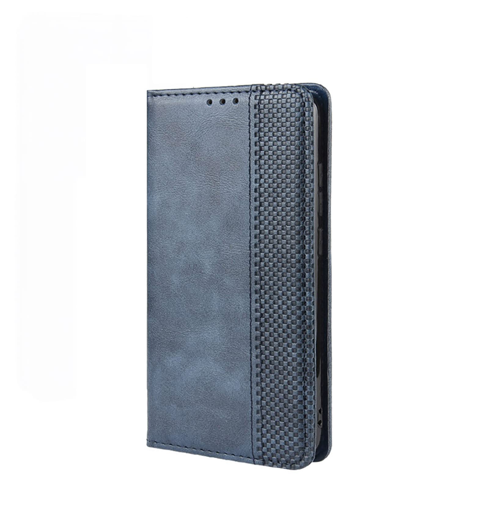 Custodia GOKEN Folio In Pelle Per Black Shark 5 5G – Portafoglio Con Slot E Supporto – Magnetica – Nero