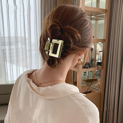 Miniatura 6 de Pinzas para el cabello pequeñas de metal dorado para mujeres para cabello fino, pasadores de pelo francés, accesorios para el cabello de boda,