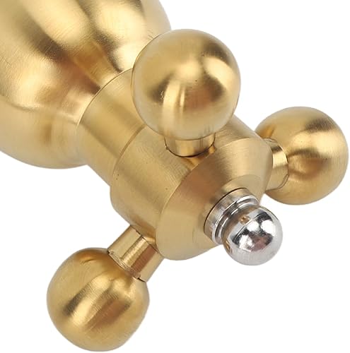 Miniatura 6 de 0, multifuncional recargable ajustable rotor de cerámica grueso molinillo de sal de pimienta manual para cocina uso doméstico (dorado L)