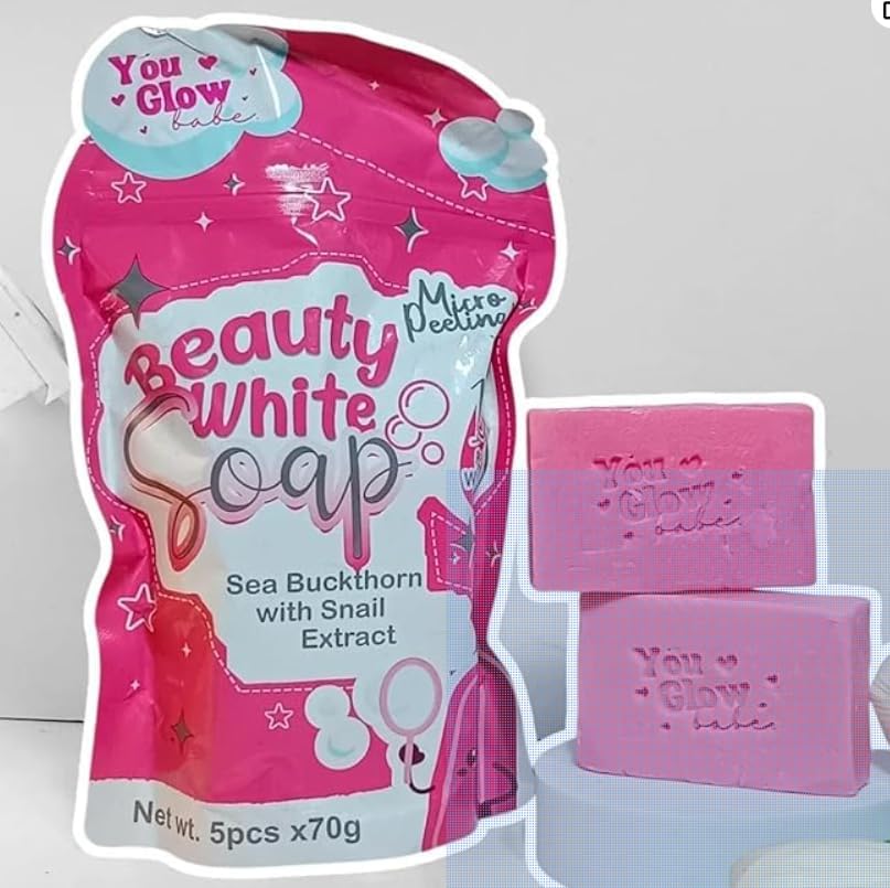 Youglow Babe Beauty White Soap Sea Buckthorn with Snail Extract 5pcs x 70g