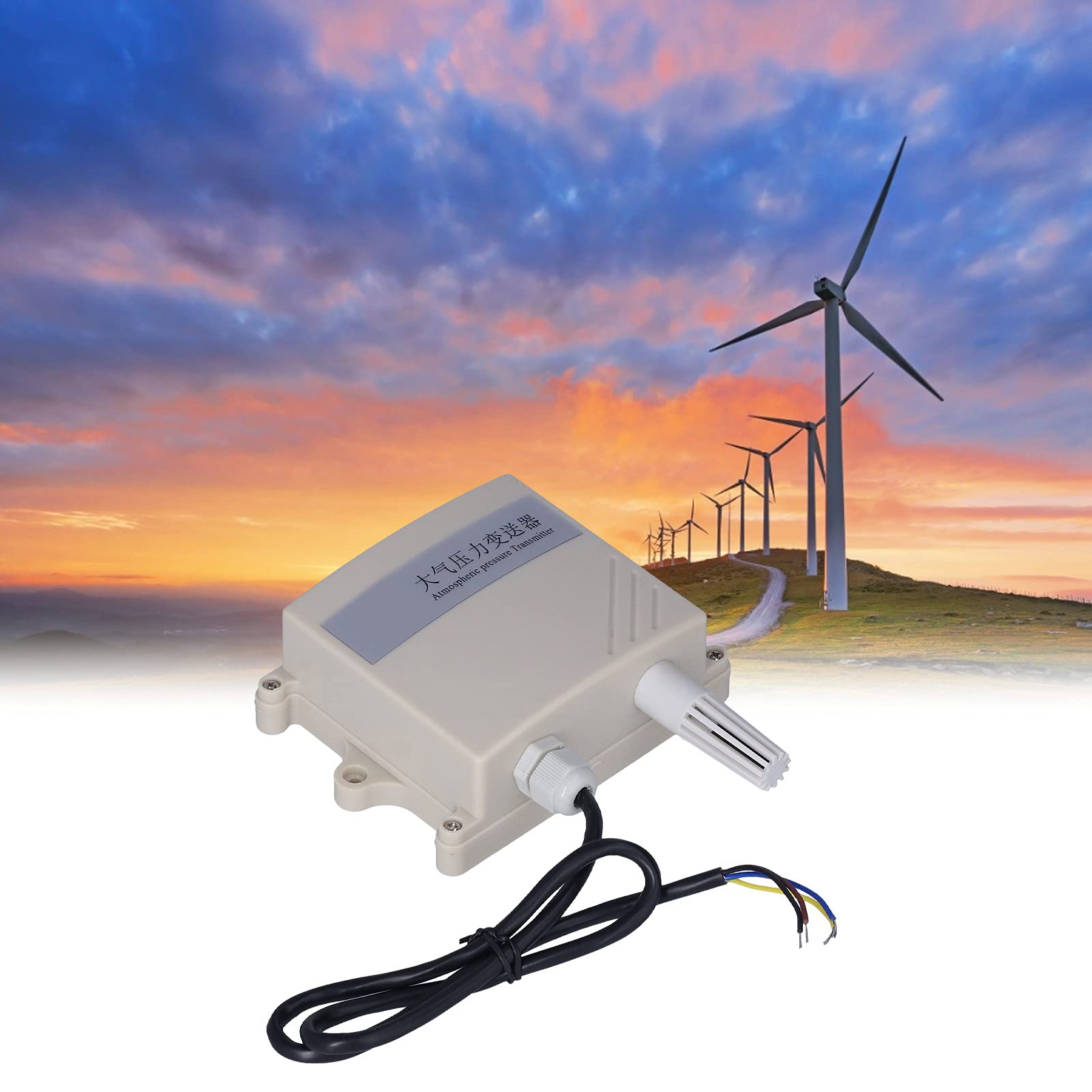 Monitoreo de presión atmosférica Transmisor de Sensor de presión atmosférica de 10‑30 V CC para estación meteorológica pequeña Agricultura