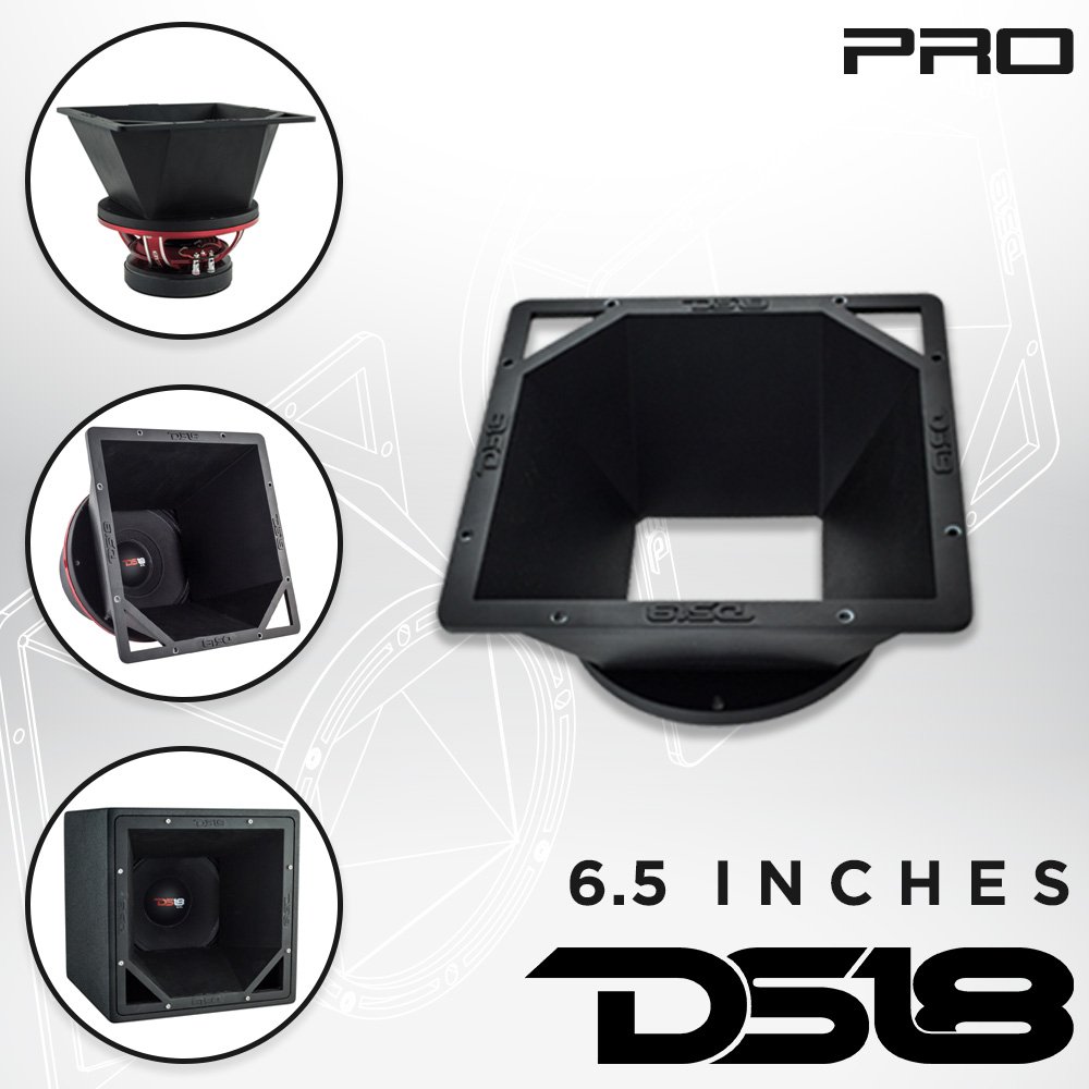 DS18 Audio PROSDF6 6-in Mid Diffuser Flare for Extremely Loud Sound Requires Driver 6.5-Inch PRO-SDF6.5 product thumbnail 5
