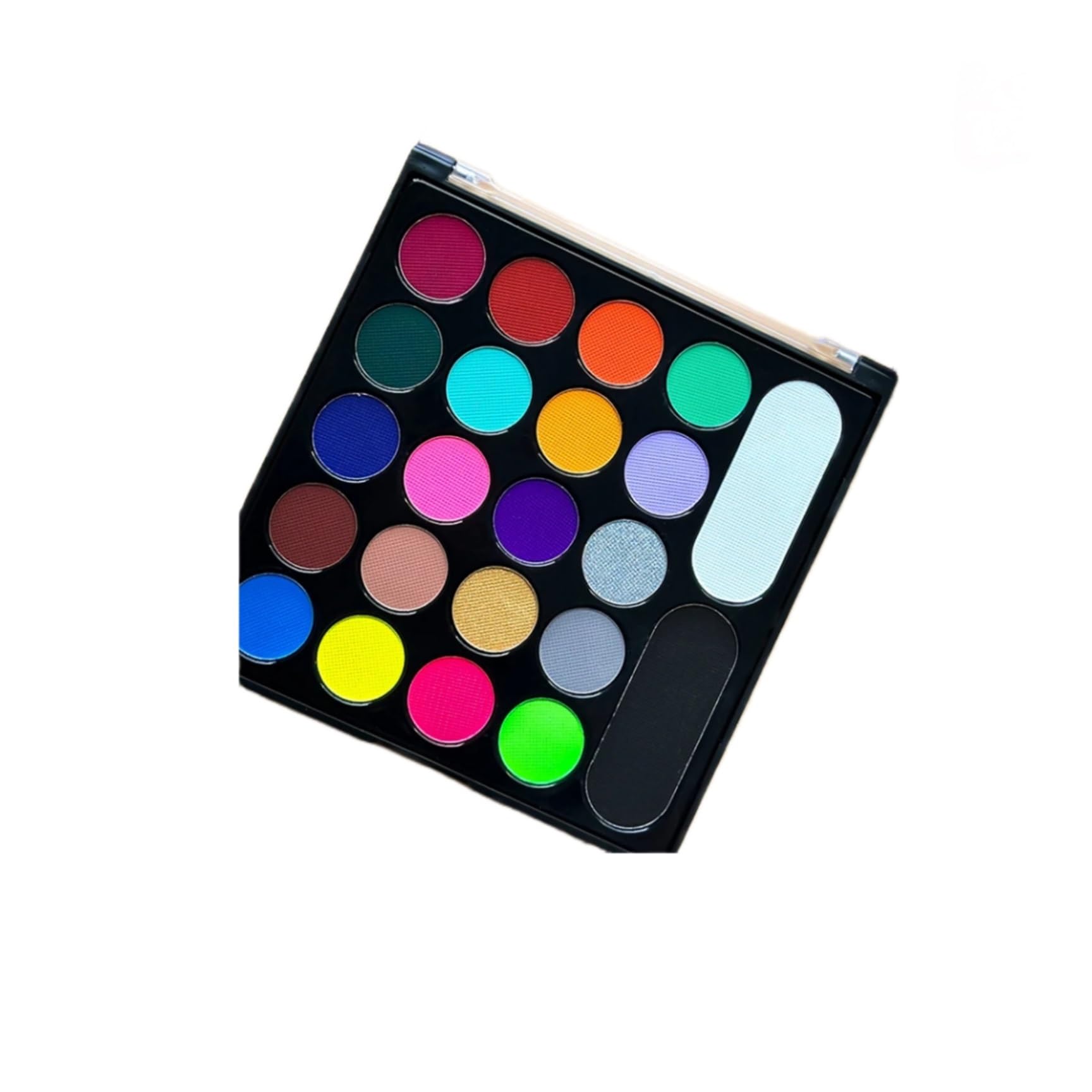 paleta de pintura corporal Juego de pintura facial y corporal 22 colores(3pcs-6Brush)